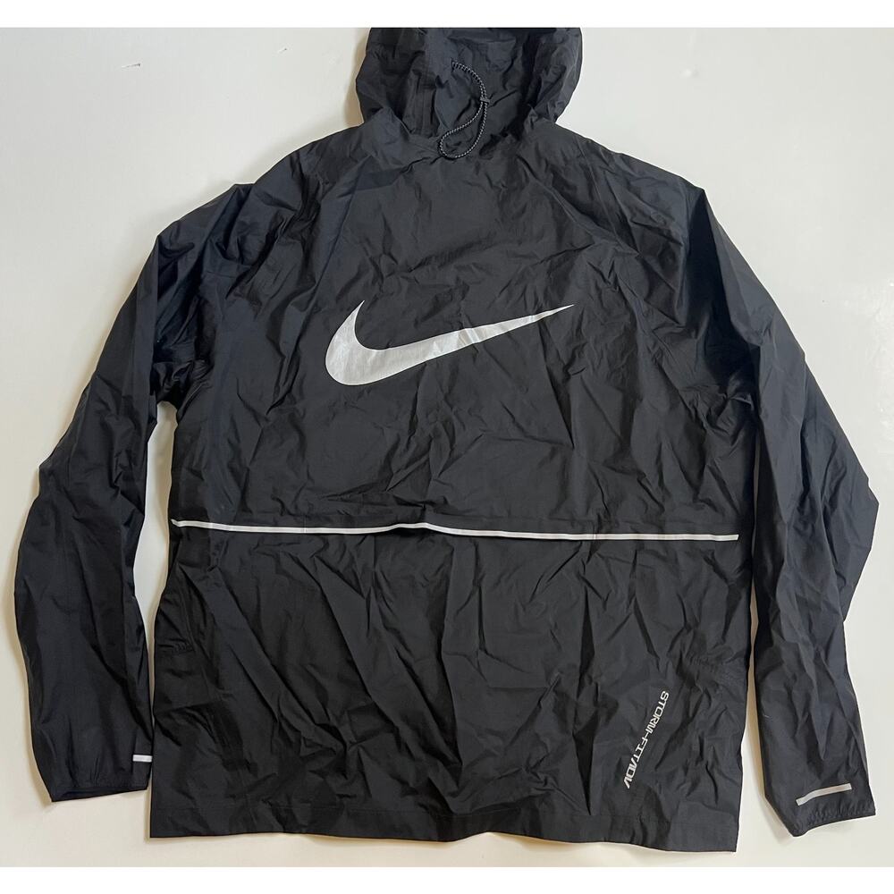 Nike Storm-FIT ADV Men’s XL Running Jacket Black FZ0622-010 New - Picture 2 of 16